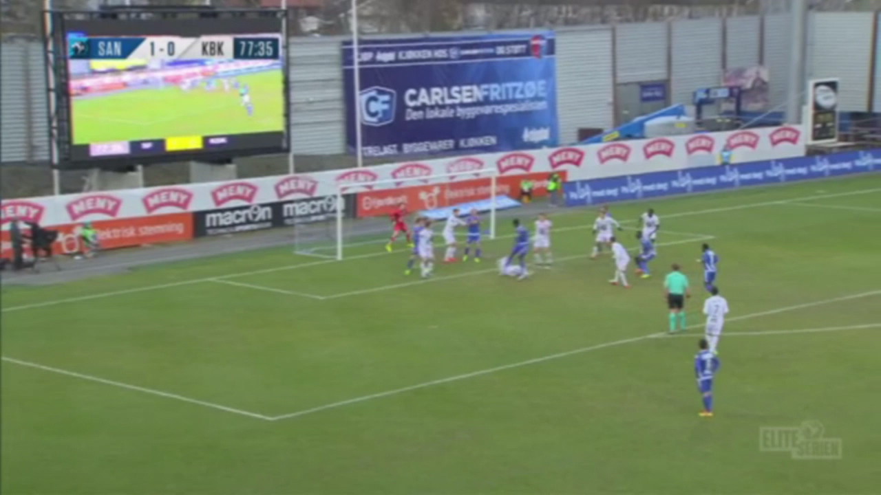 Scoret sitt første Eliteserie-mål